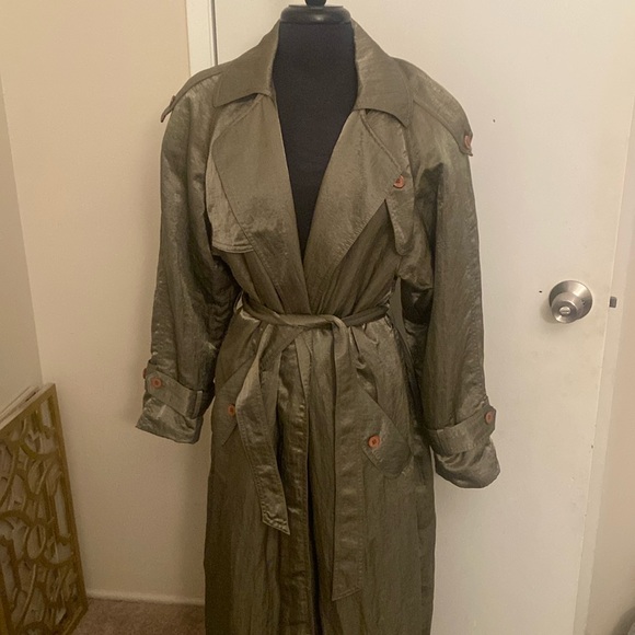 Norbert Nel Trench Coat Olive Green - Picture 1 of 3